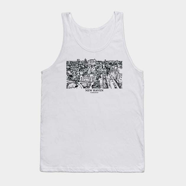 New Haven - Connecticut Tank Top by Lakeric